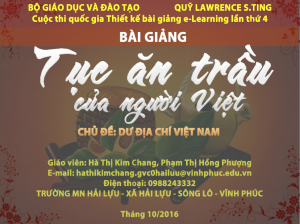 Tục ăn trầu của người Việt